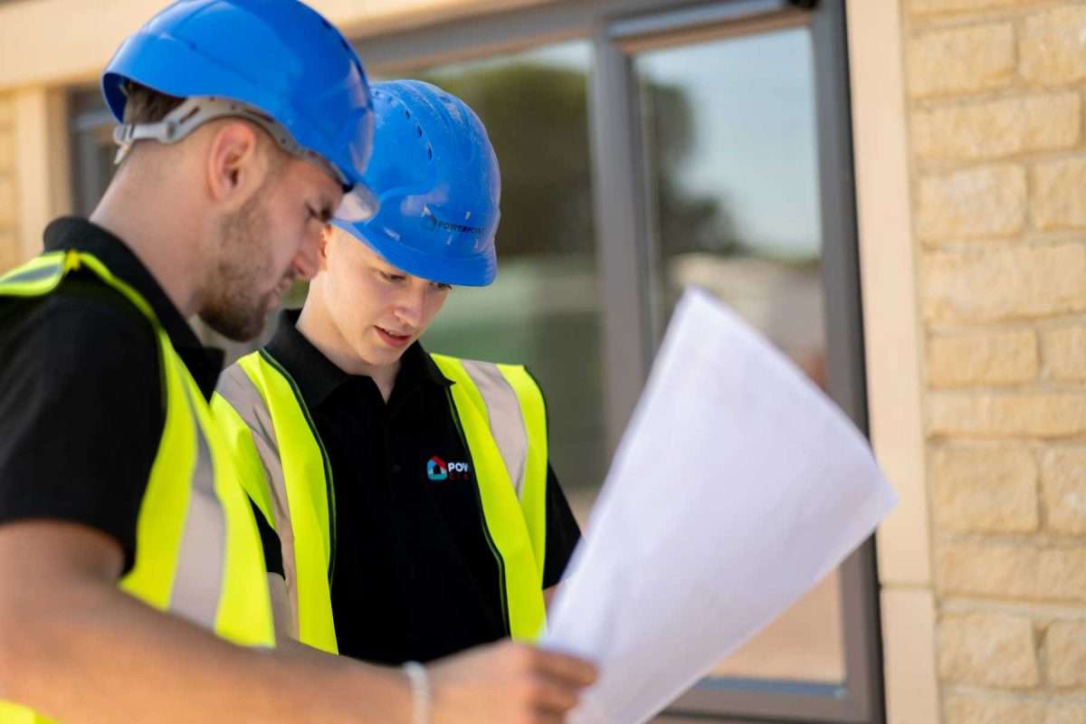 Powerpoint Electrical & Mechanical Services For Domestic Sector Team On Site Drawings